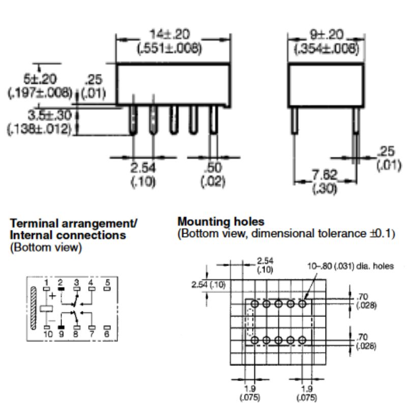 RELAY DC 5V 5900